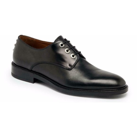 NEW GIVENCHY Black Nino Studded Lace Up Derby Shoes (Size 40) - MSRP $1,250.00! main image 4